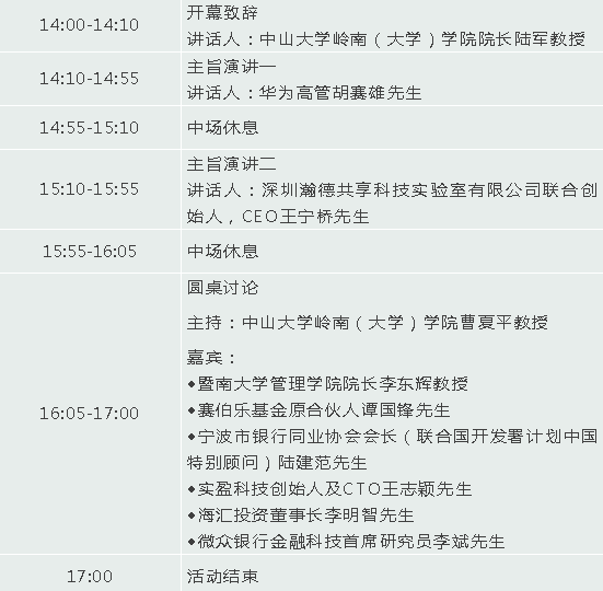 岭南金融科技论坛